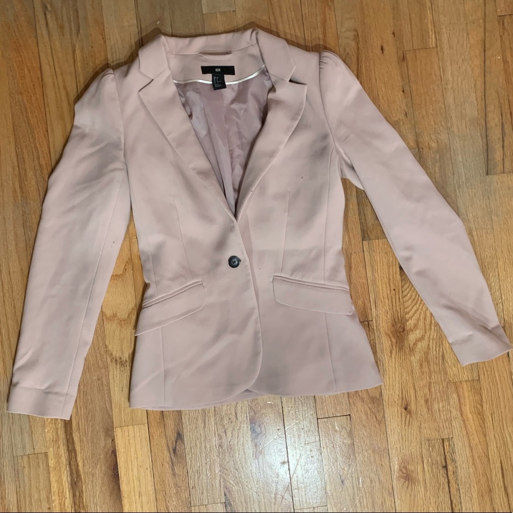 Pale Pink Blazer